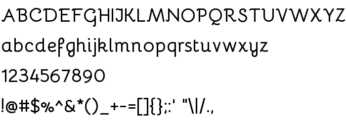 Преглед на шрифта Bellota Bold