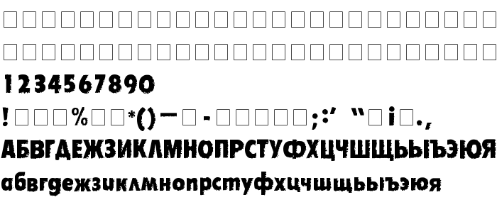 Преглед на шрифта Tornado_DG Normal