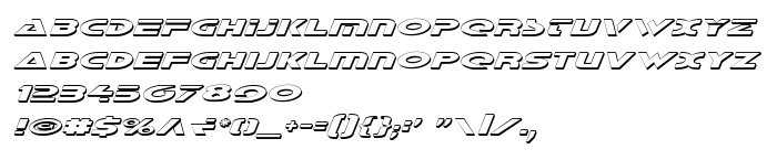 Преглед на шрифта Galant Shadow Italic
