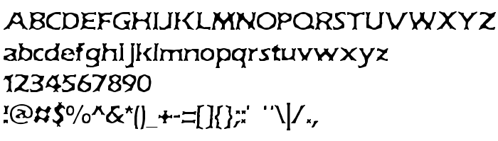 Преглед на шрифта Jekyll -BRK-