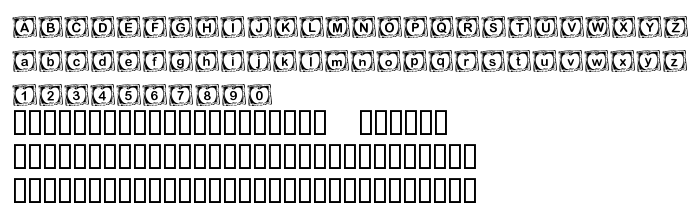 Преглед на шрифта KR Rachel's Chalkboard