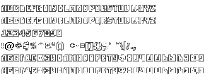 Преглед на шрифта a_Simpler2Otl