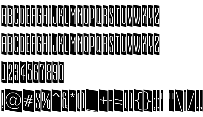 Преглед на шрифта a_EmpirialCmDn