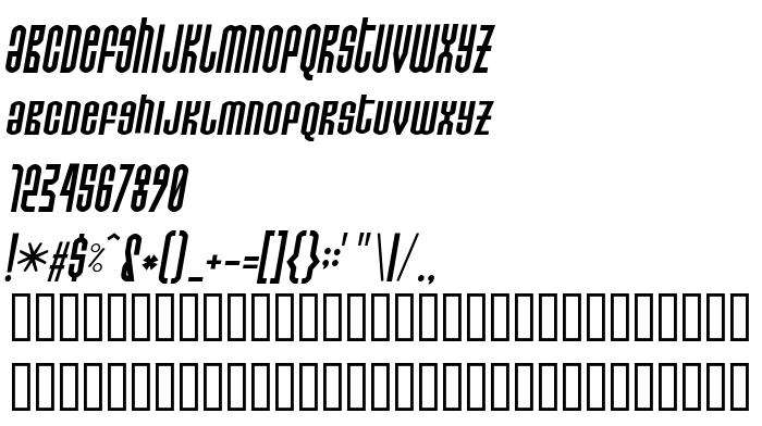 Преглед на шрифта Do not eat this Italic