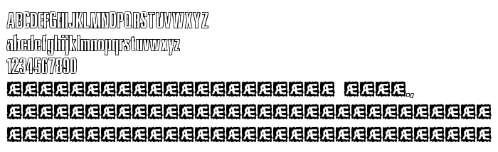 Преглед на шрифта Ink Tank (BRK)