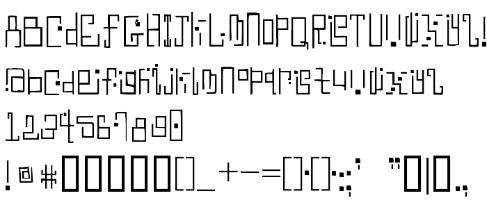 Преглед на шрифта Antimony Blue