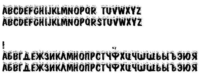 Преглед на шрифта Blaze