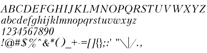 Преглед на шрифта UkrainianPeterburg Italic