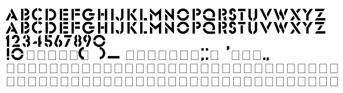 Преглед на шрифта Glasten Bold