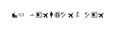 Шрифт Symbol Signs Basis set